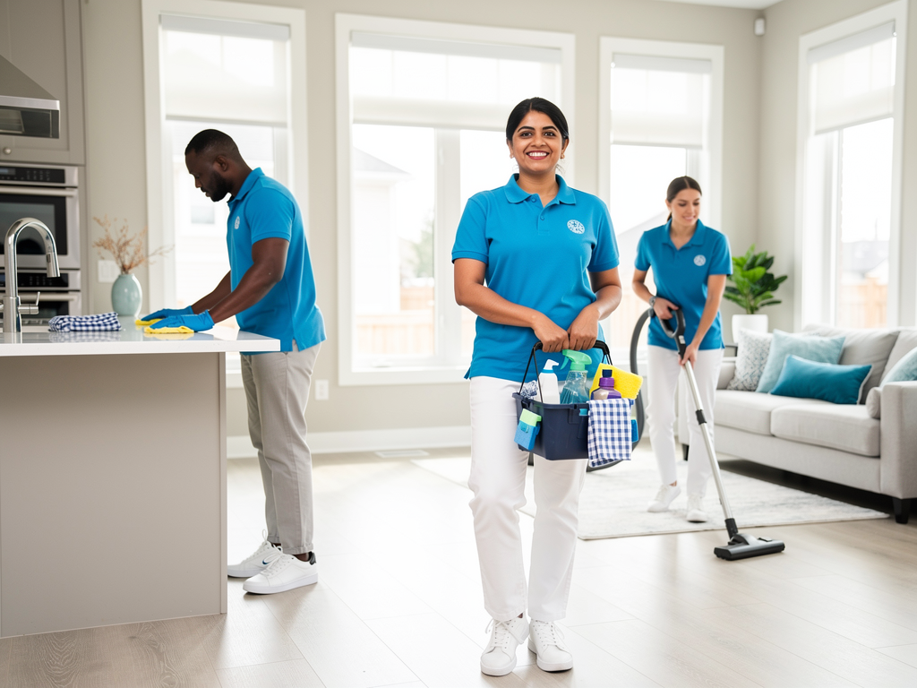 Clean Pros Brampton cleaning team in Brampton